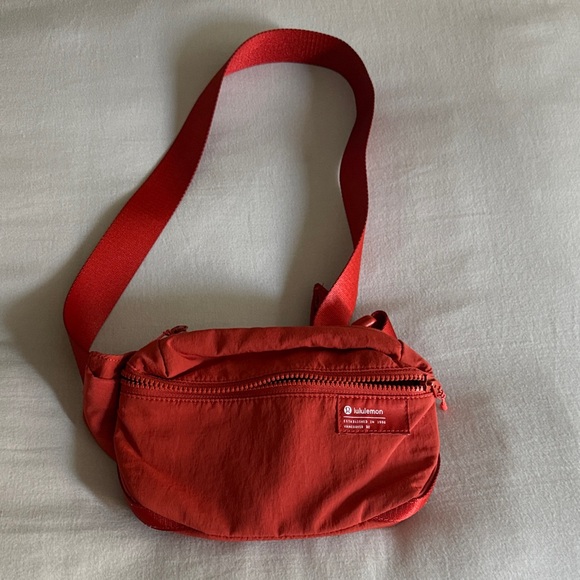 lululemon athletica Handbags - lululemon orange zip pouch bag